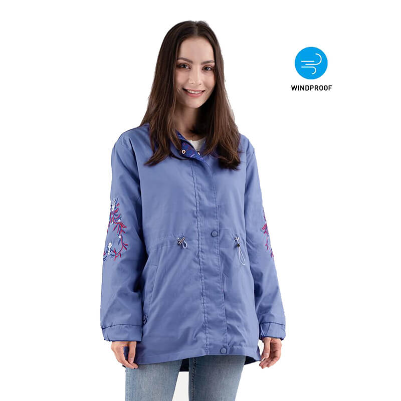 Wind breaker jacket women