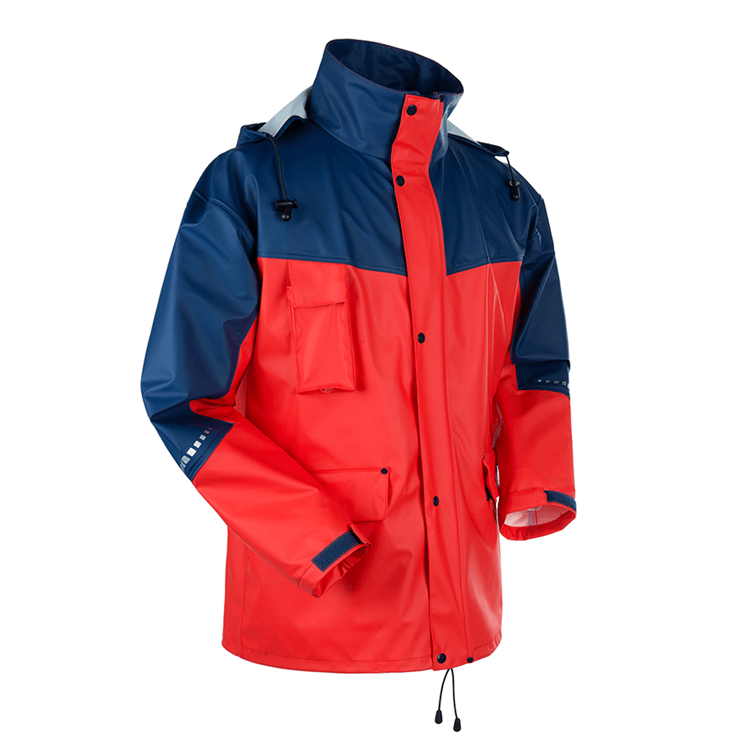 Mens waterproof rain jacket