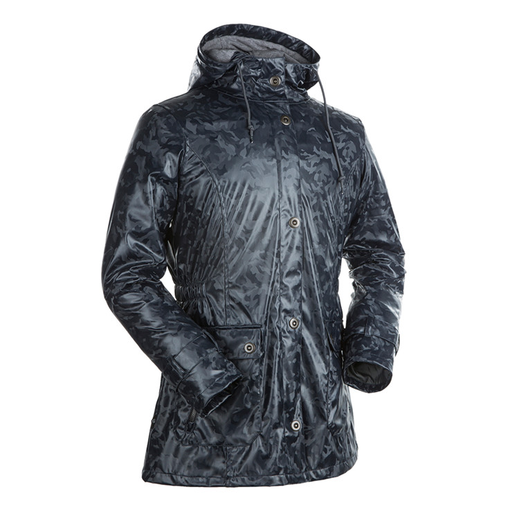 Womens rain jacket with hood