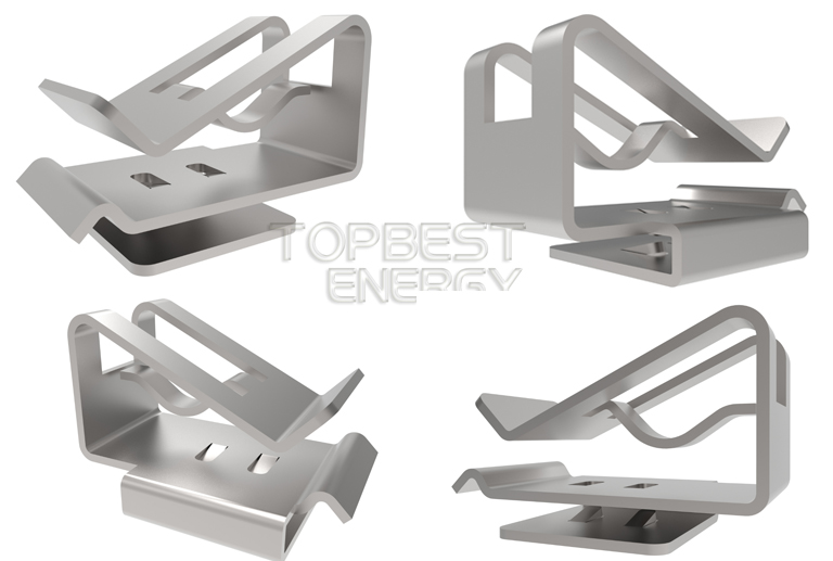 solar cable clip for 2 wires