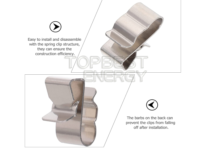Trailer Frame Wire Clamp Clips
