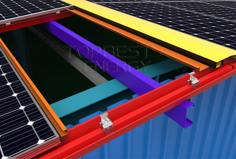 BIPV mounting structur BIPV mounting structur