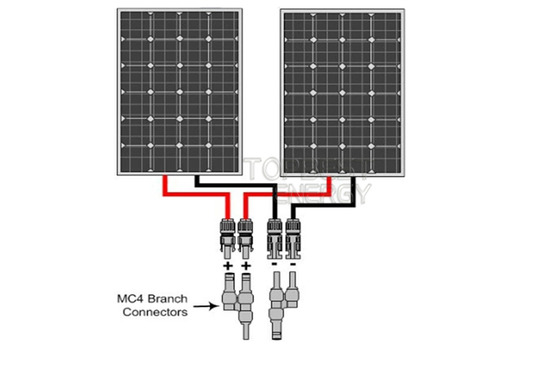 MC4 branch connector