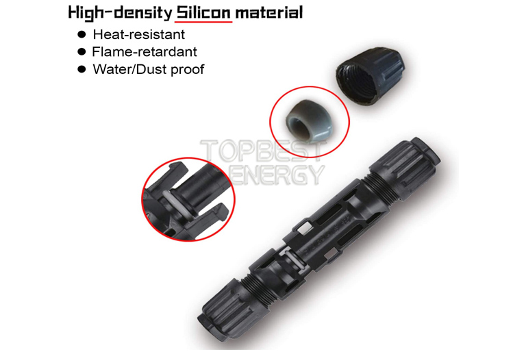 MC4 connector for solar panel