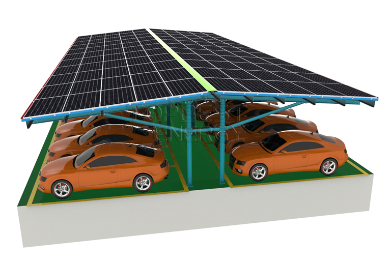 Waterproof Solar Car Parking