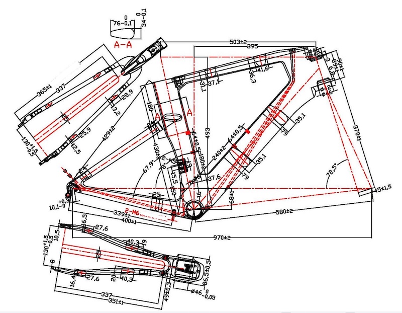 TT bike frames 3D drawing TT bike frames 3D drawing