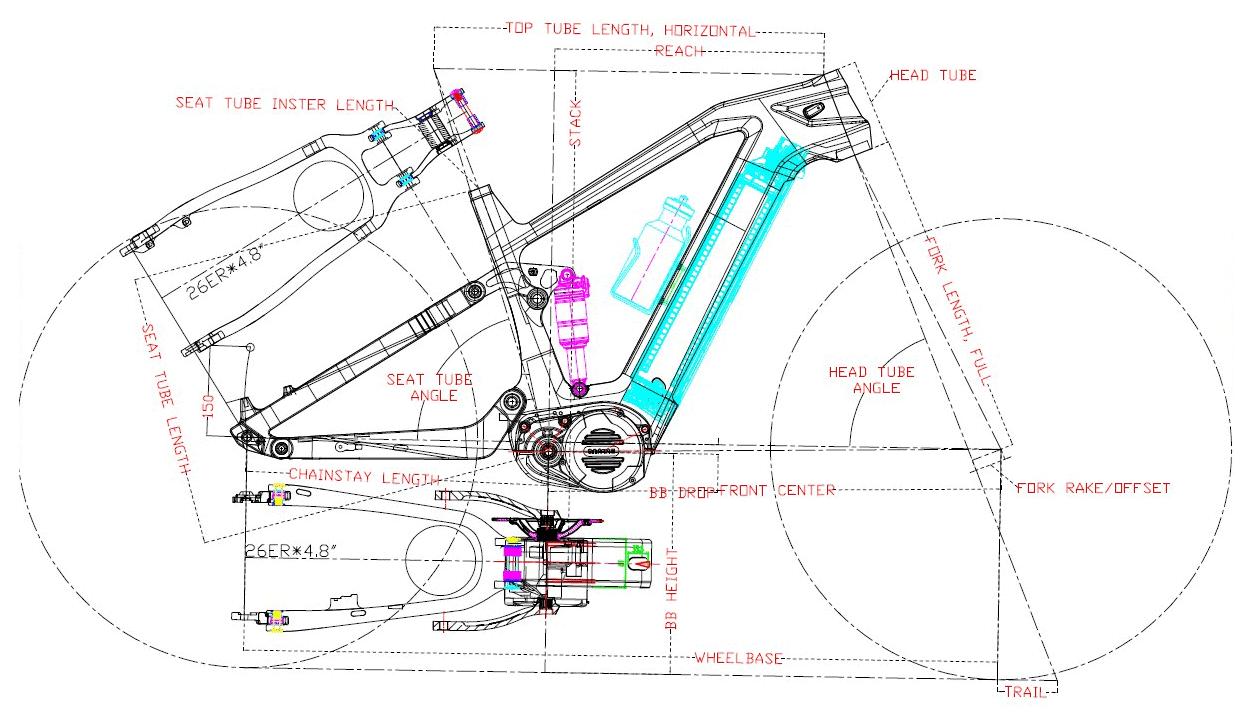 Electric Bike Frame Chart