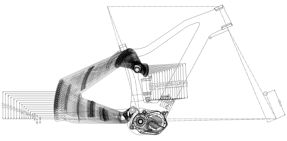 Electric Bike Frame Cable Routing Instruction