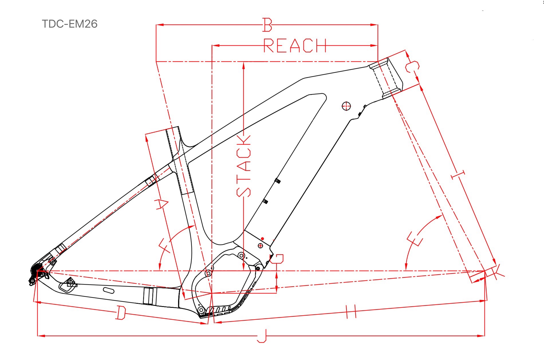 ELECTRIC POWER BIKE FRAMES