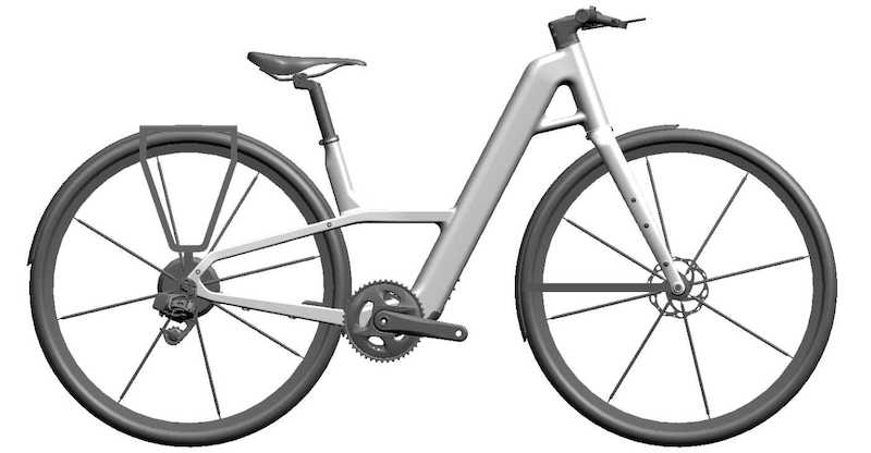 Electric bike frames