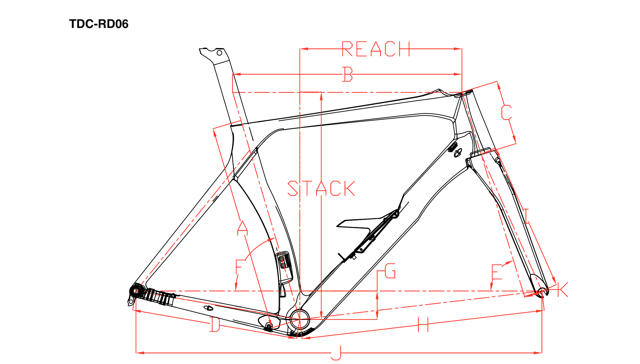 Road Disc 700C frames geometry