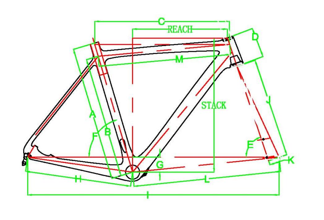 Toray Carbon Gravel Frameset