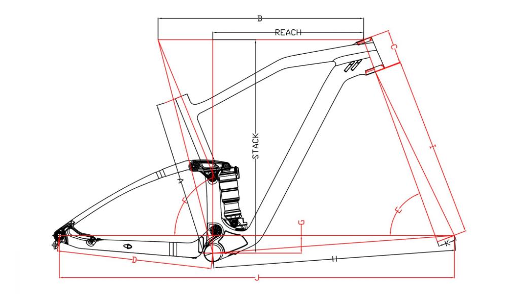 Full Suspension Bike Frame