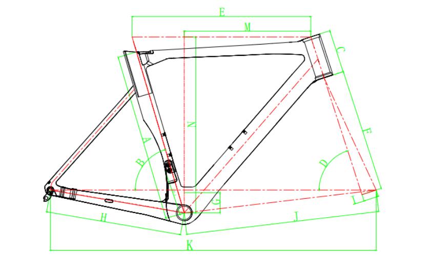 Carbon Road Frameset