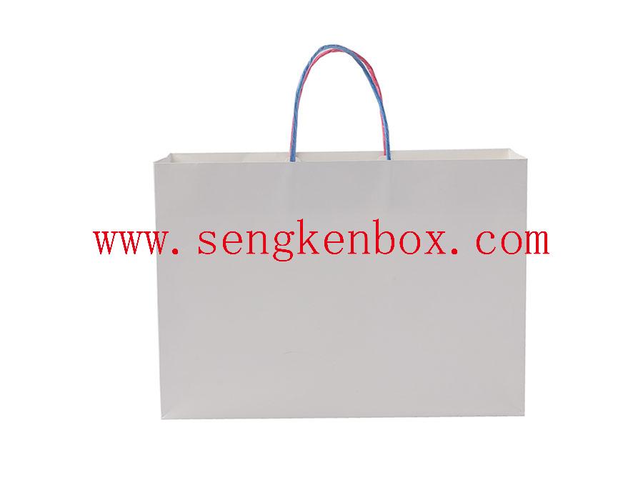 White Paper Gift Bag White Paper Gift Bag