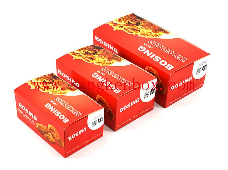 French Fried Chicken Cardboard Case French Fried Chicken Cardboard Case