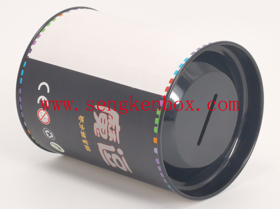 Paper Canister with Coin Slot Paper Canister with Coin Slot