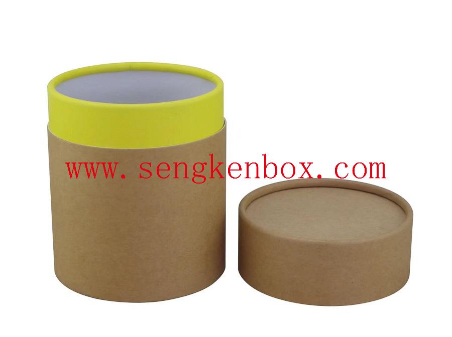 Brown Kraft Paper Cans Packaging Brown Kraft Paper Cans Packaging