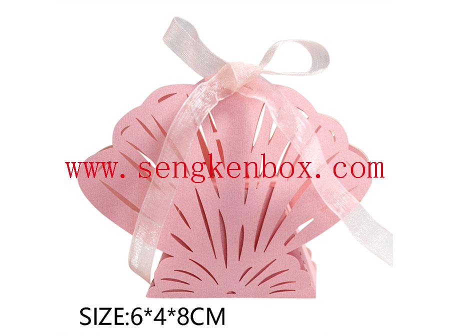 Foldable Paper Box With Silk Belt Foldable Paper Box With Silk Belt