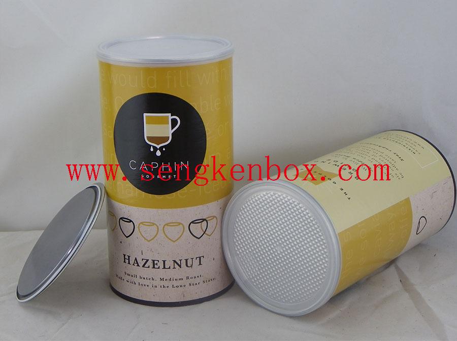 Paper Cans With Tear Foil Seal