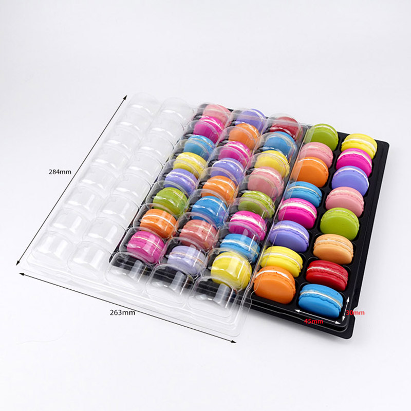 40 macarons display tray