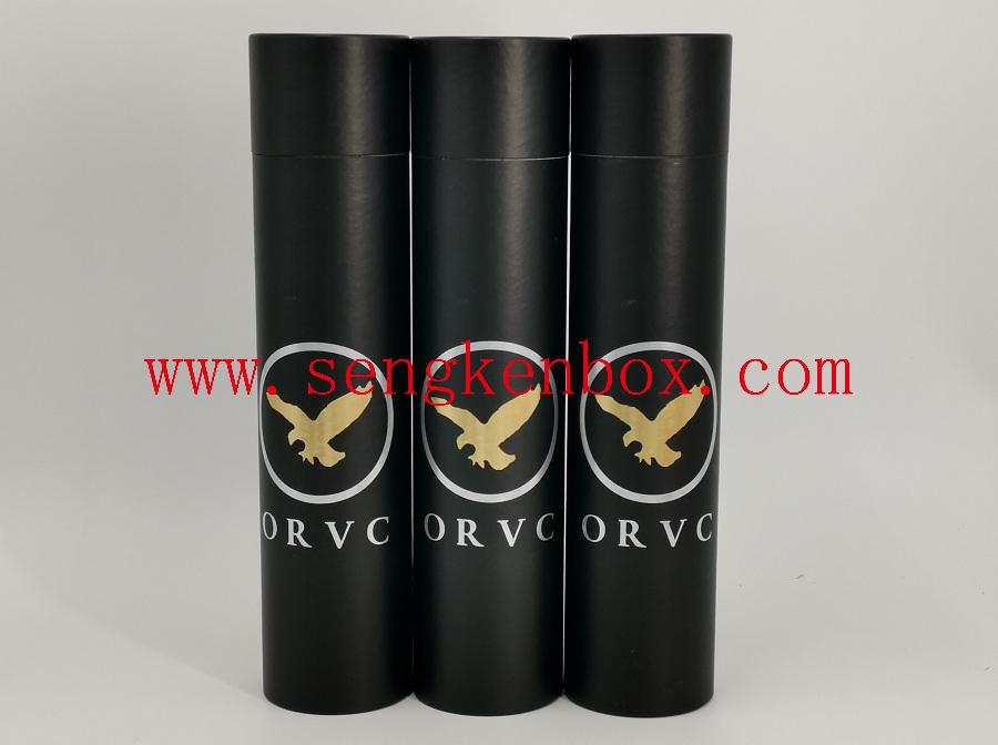 Spirits Packaging Paper Cardboard Tube with Clear Top Window Spirits Packaging Paper Cardboard Tube with Clear Top Window