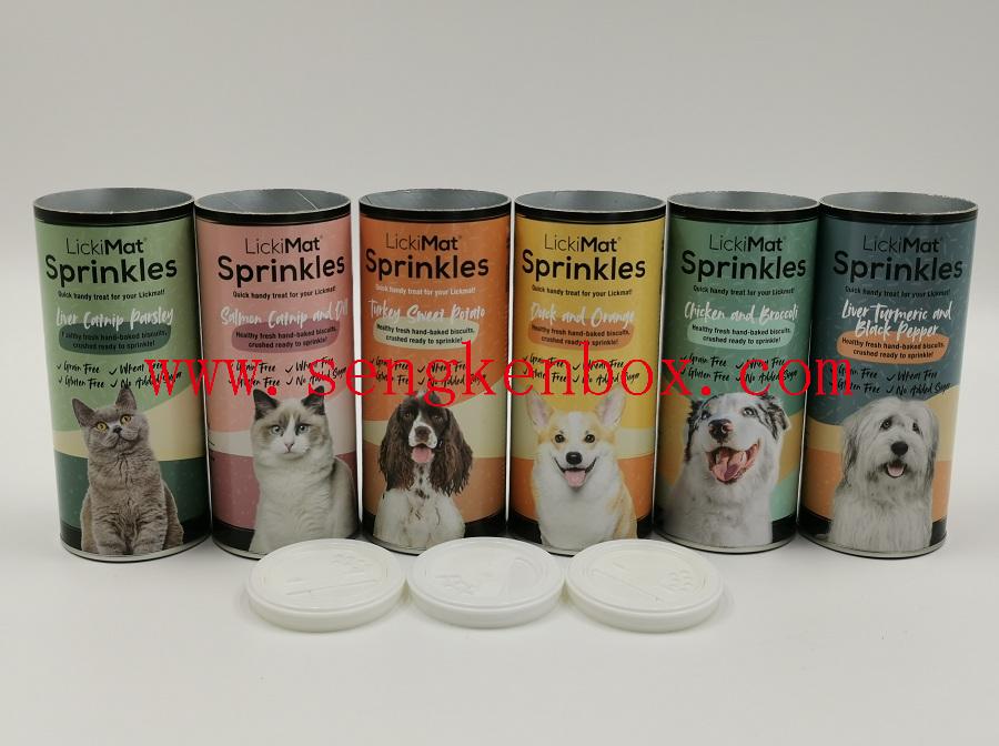 Biscuit Packaging Round Shaker Paper Box Biscuit Packaging Round Shaker Paper Box