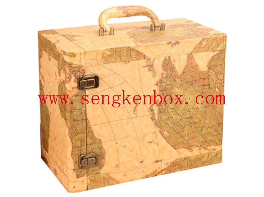 Wooden Box With Personalized Printed