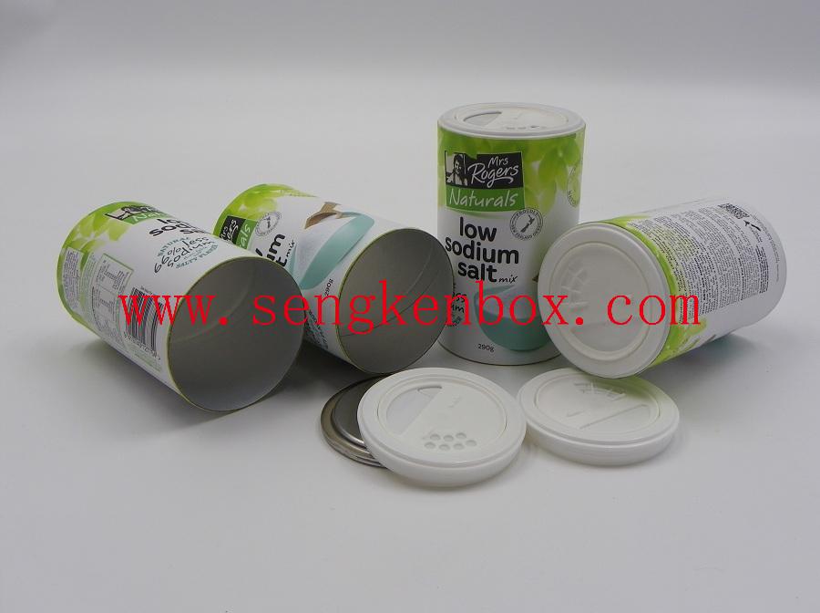 Paper Shaker Salt Canister Paper Shaker Salt Canister