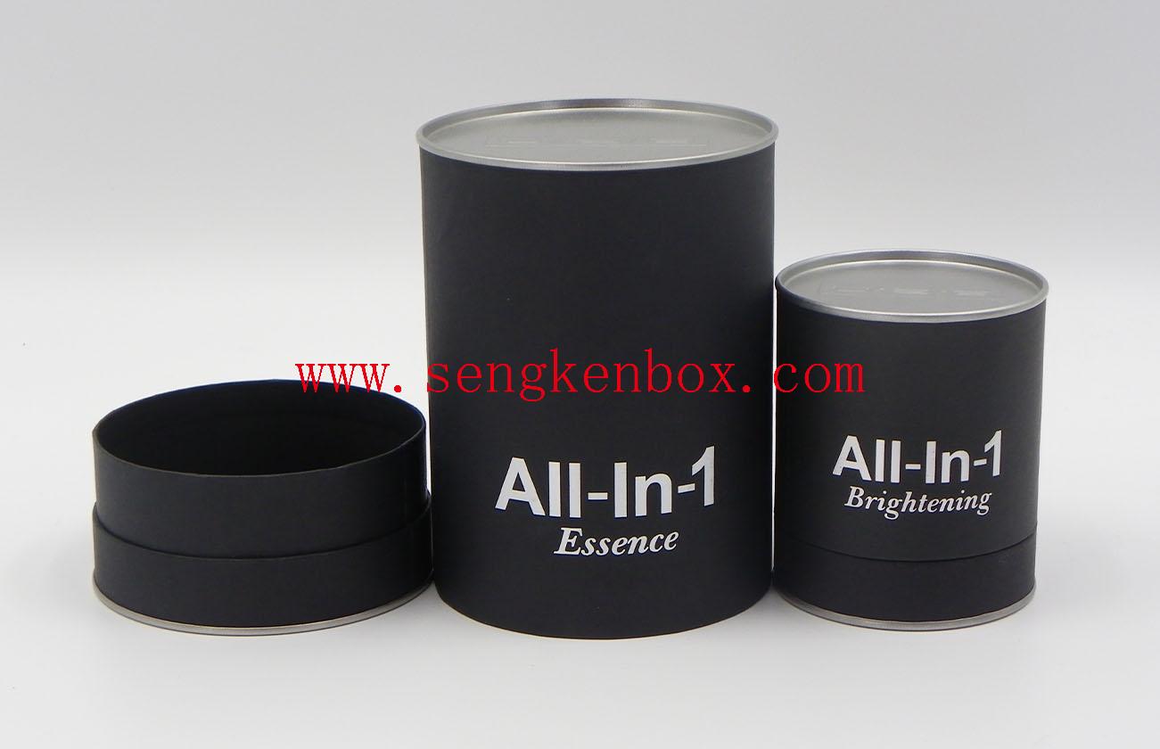 Cylinder Black Paper Tube Box Cylinder Black Paper Tube Box