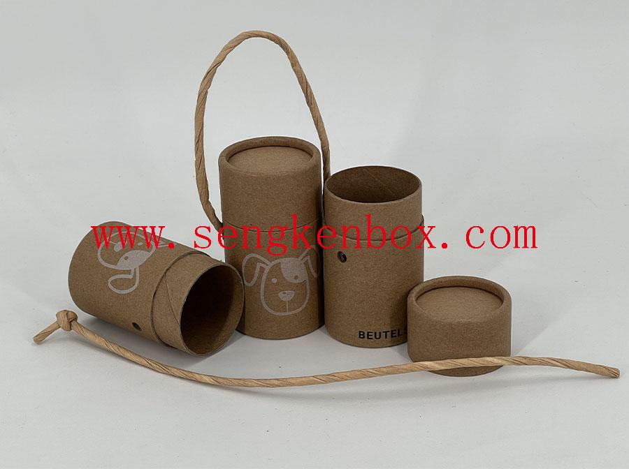 Cylinder Paper Tube With Handle Cylinder Paper Tube With Handle