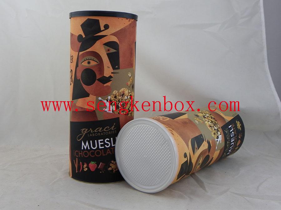 Paper Cans With Plastic Cover Paper Cans With Plastic Cover