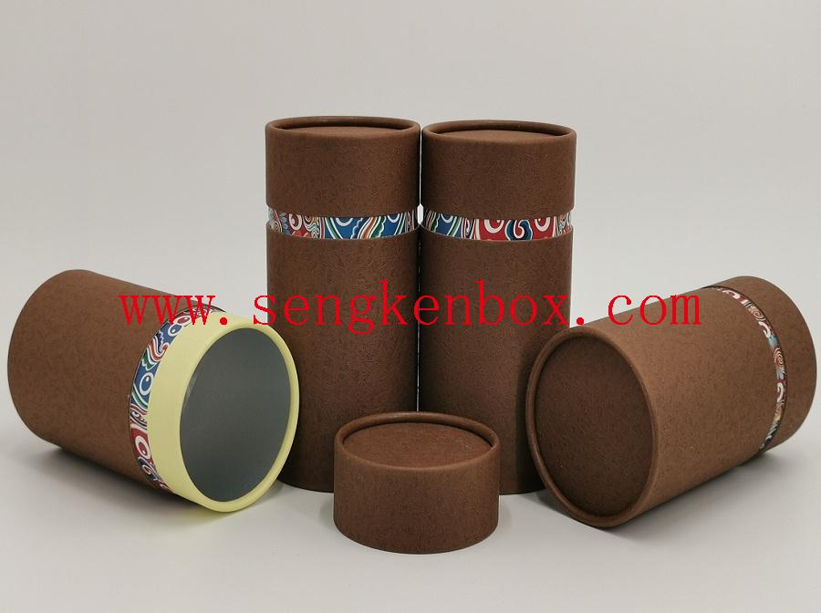Brown Kraft Paper Tea Canister Brown Kraft Paper Tea Canister