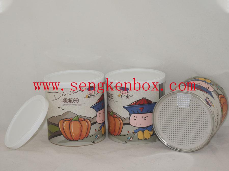 Snacks Packaging Paper Canister Snacks Packaging Paper Canister