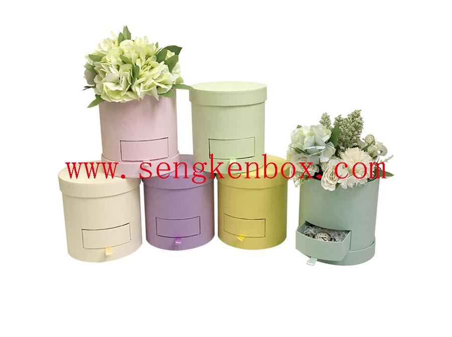Circular Gift Box With Drawers Circular Gift Box With Drawers