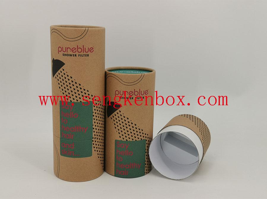 Roll Edge Paper Shower Filter Packaging Cans Roll Edge Paper Shower Filter Packaging Cans