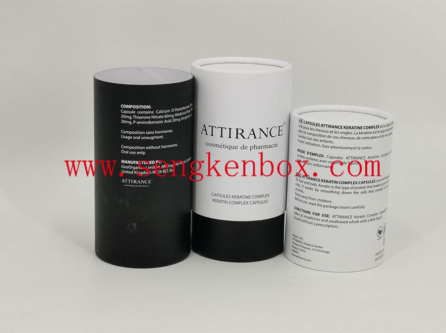 Roll Edge Paper Medicine Packaging Cans Roll Edge Paper Medicine Packaging Cans