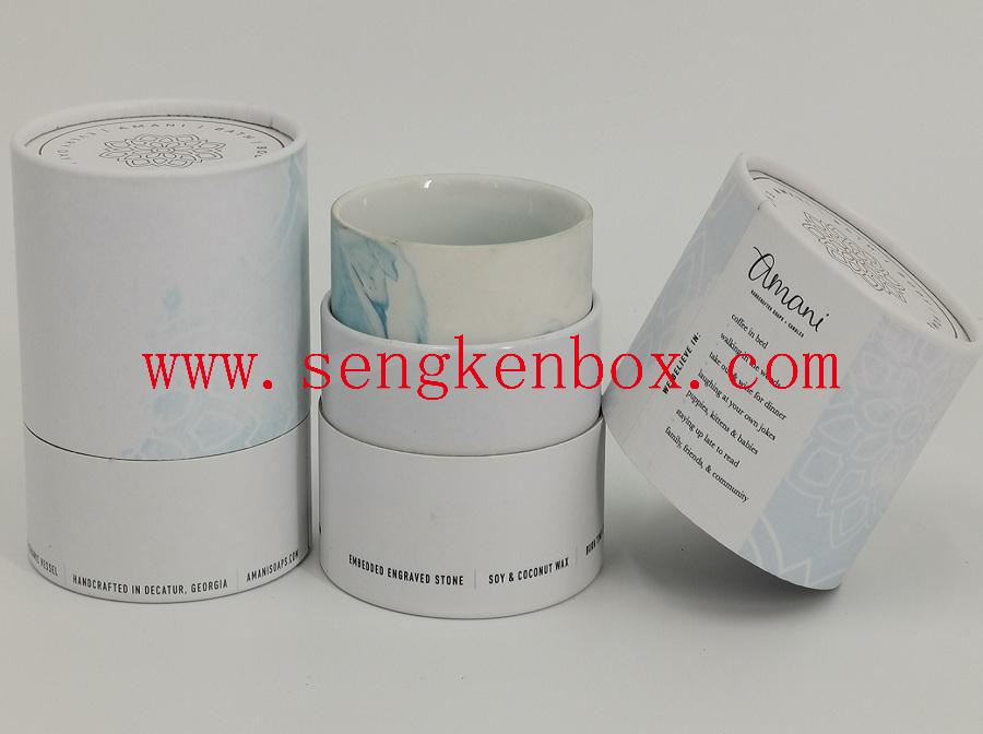 Ceramic Cup Packaging Paper Canister Ceramic Cup Packaging Paper Canister
