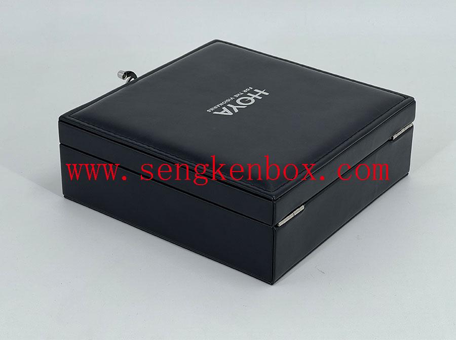 Black Leather Gift Box Black Leather Gift Box