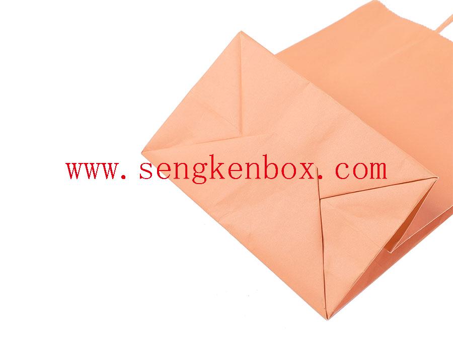 Orange Paper Gift Bag Orange Paper Gift Bag