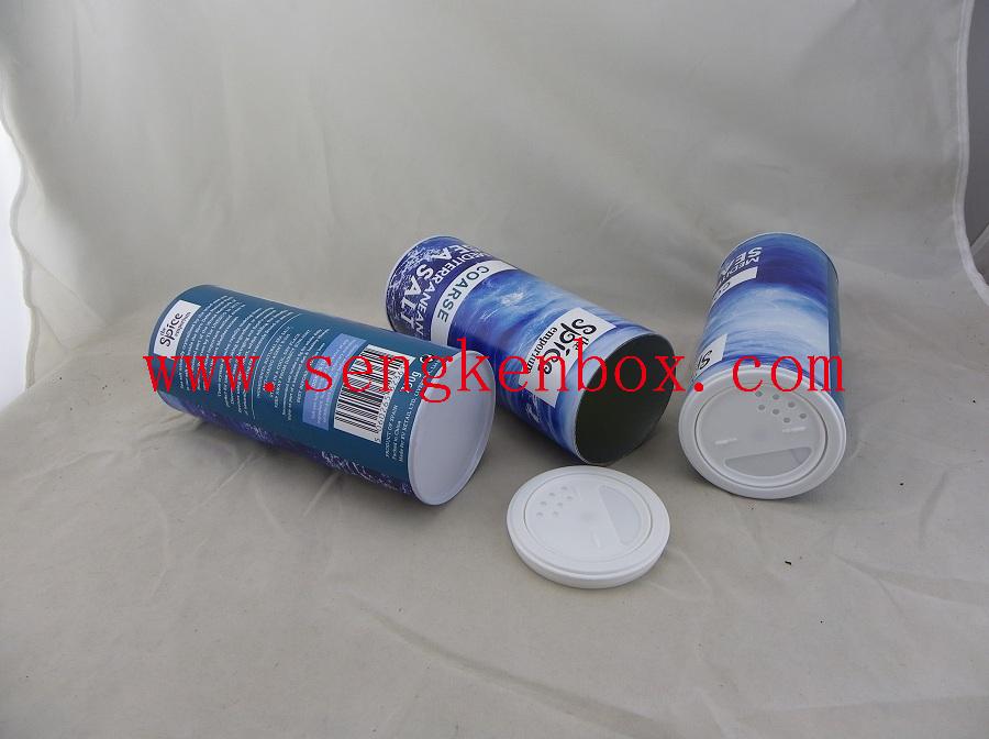 White Salt Packaging Paper Tube White Salt Packaging Paper Tube