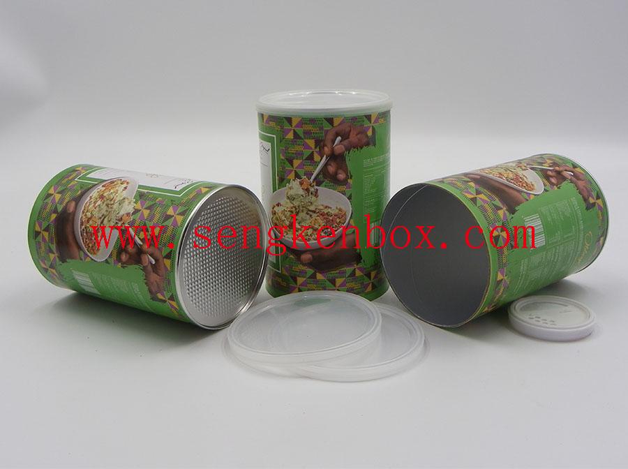 Paper Cans With Plastic Cover Paper Cans With Plastic Cover