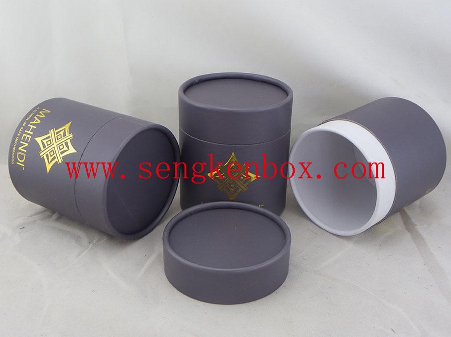 Round Paper Tea Packaging Cans Round Paper Tea Packaging Cans
