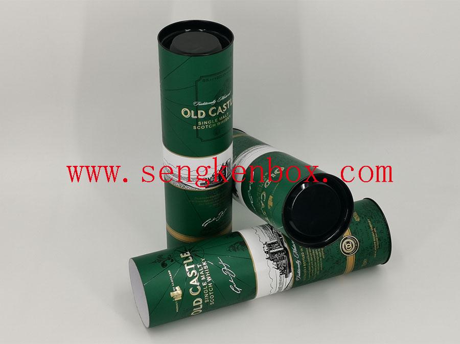 Cylinder Wine Cardboard Canister Cylinder Wine Cardboard Canister