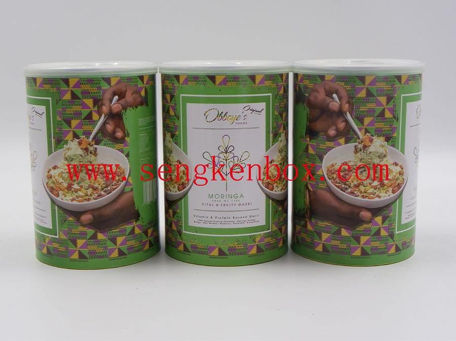 Fruity Food Packaging Paper Canister Fruity Food Packaging Paper Canister