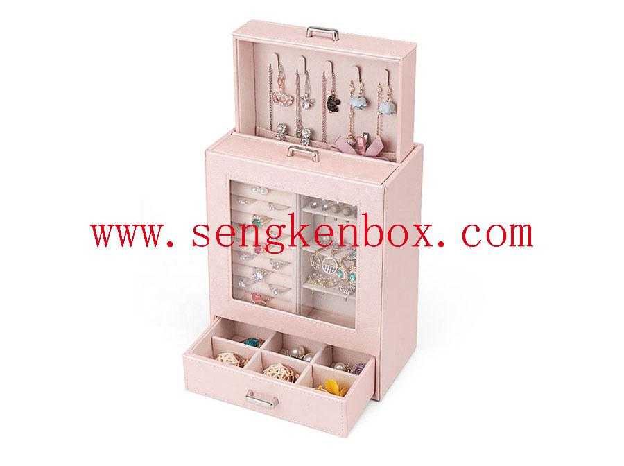 Display Jewelry Packaging Leather Box Display Jewelry Packaging Leather Box