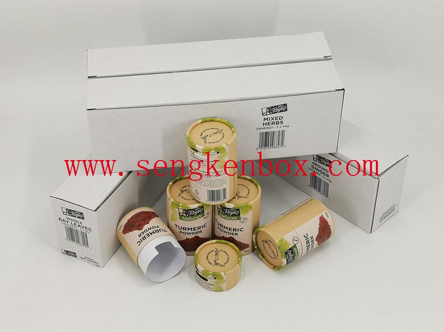 Round Health Food Packaging Box Round Health Food Packaging Box