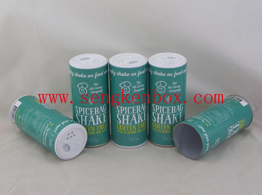 Shaker Cardboard Tube Packaging