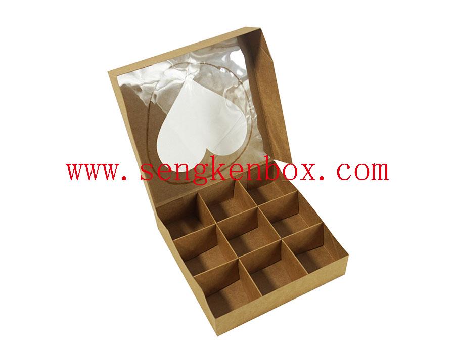Love Shape Paper Kraft Paper Box Love Shape Paper Kraft Paper Box