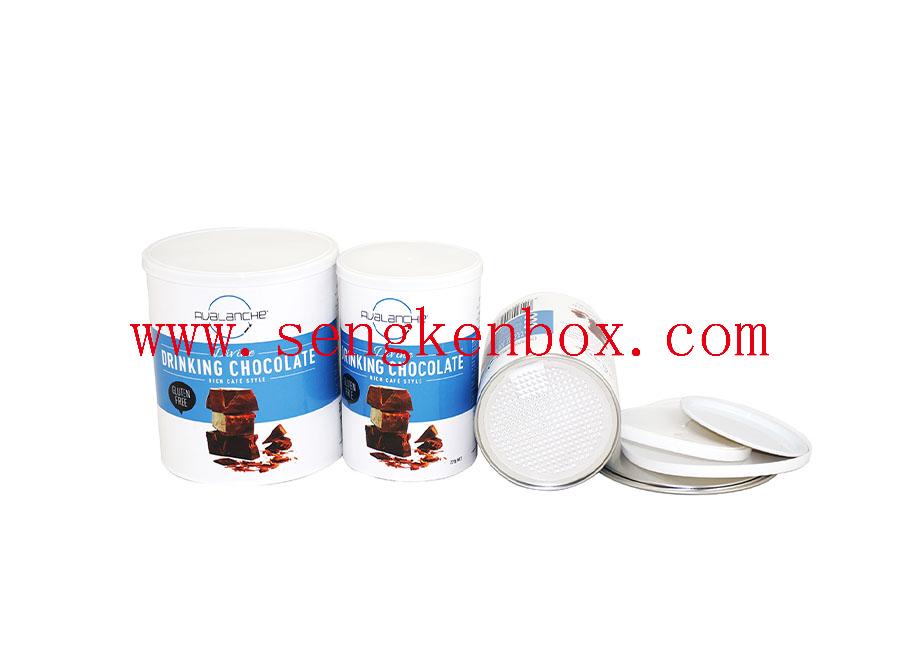 Drinking Chocolate Packaging Paper Cans Drinking Chocolate Packaging Paper Cans